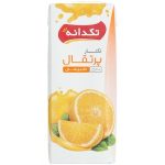 آبمیوه با طعم پرتقال تکدانه 200 میل