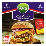 همبرگر ویژه 80% گوشت کاله پمینا 400 گرم