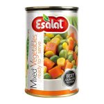 کنسرو مخلوط سبزیجات اصالت 380 گرم